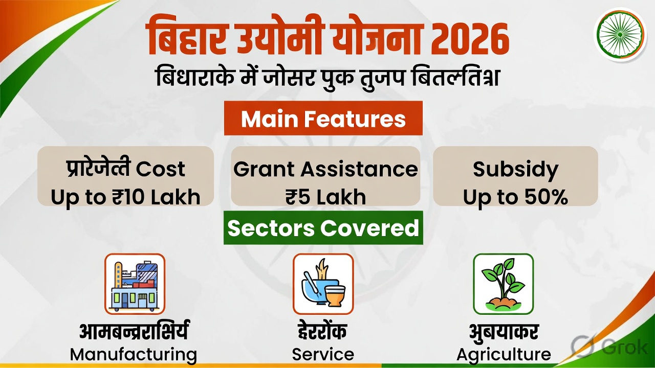 Bihar Udyami Yojana 2026