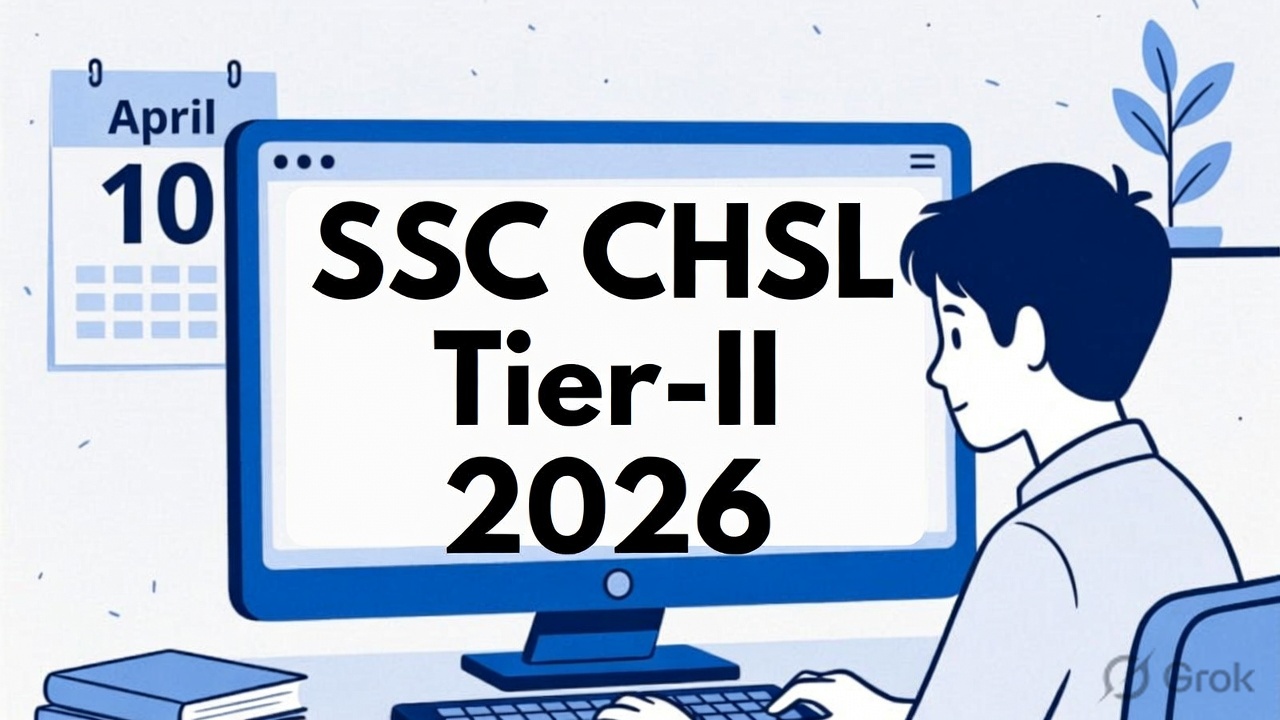 SSC CHSL Tier-II Exam Date 2026